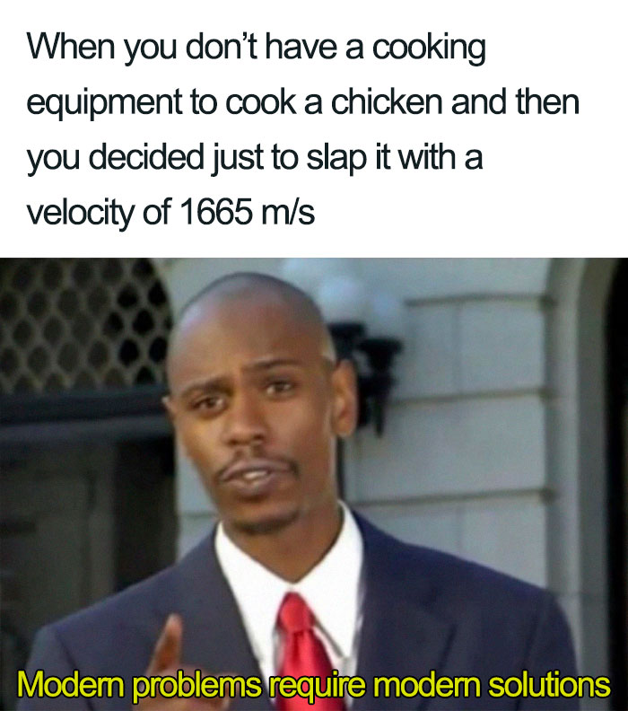 Physics-Major-Calculates-How-Hard-To-Slap-Chicken-To-Cook-It
