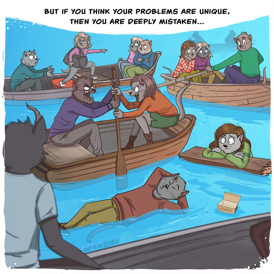 My Comic Story About Cats Depicts What Every Romantic Relationship Deals With