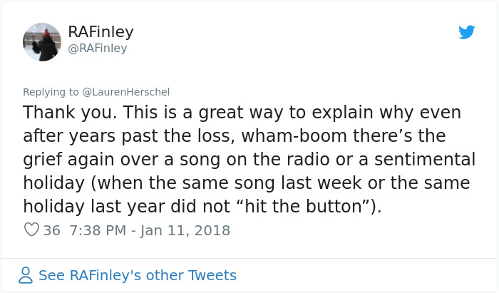 Woman Shares The "Ball In The Box" Analogy Her Doctor Taught Her To Help Deal With Grief Woman Shares The "Ball In The Box" Analogy Her Doctor Taught Her To Help Deal With Grief
