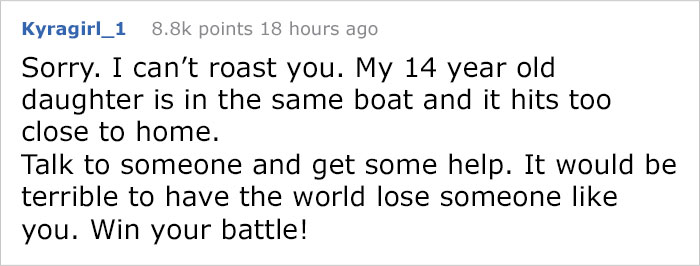 17-Year-Old With Depression Asks r/RoastMe To Roast His Photo So He'd Have A Reason To End It All, Internet Responds