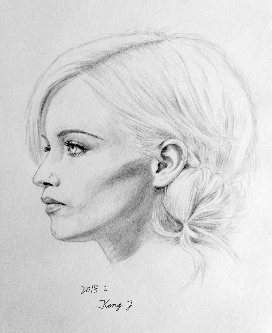 I Draw Some Stars' Portraits In My Spare Time