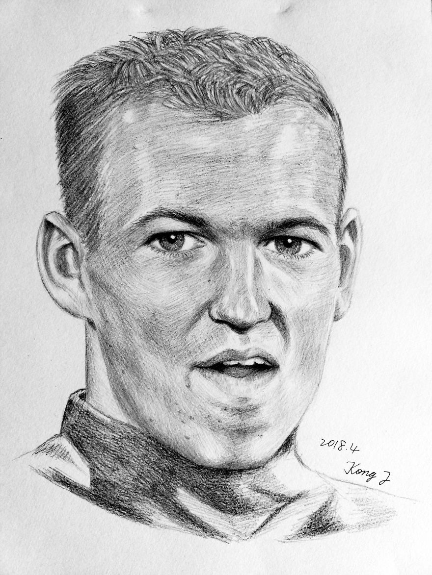 I Draw Some Stars' Portraits In My Spare Time