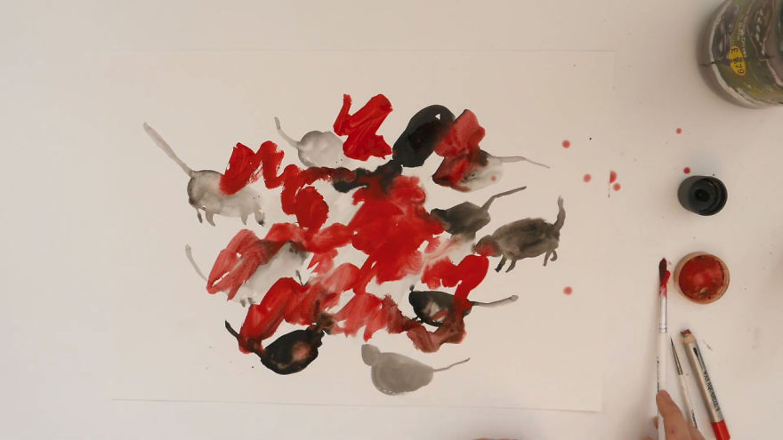 Cannibals And Fight Scenes - The Artwork Of Faye Moorhouse