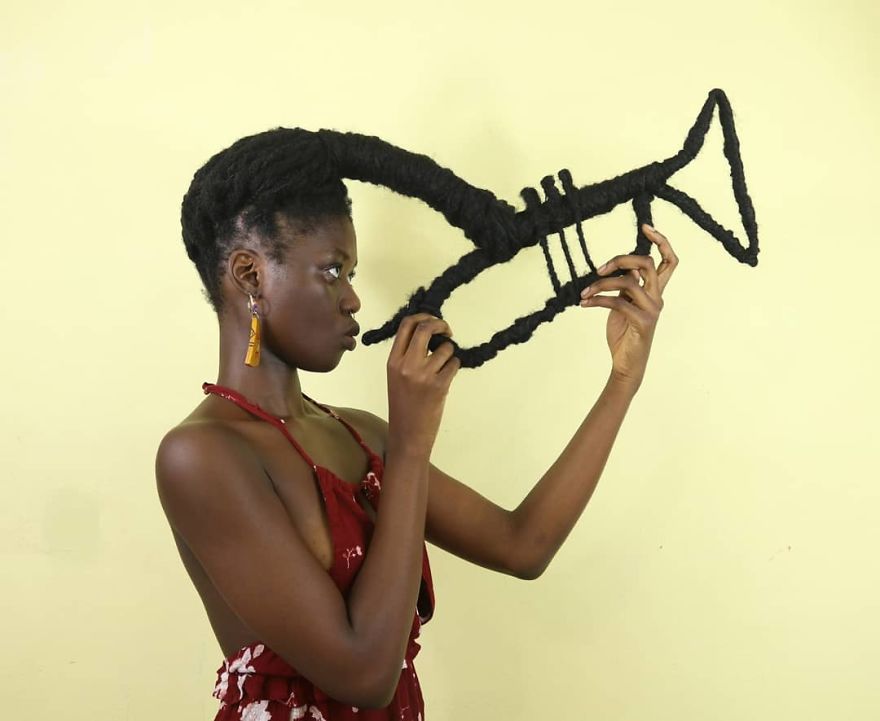 Meet Laetitia Ky The Artist Who Has A Hair With A Life Of Its Own