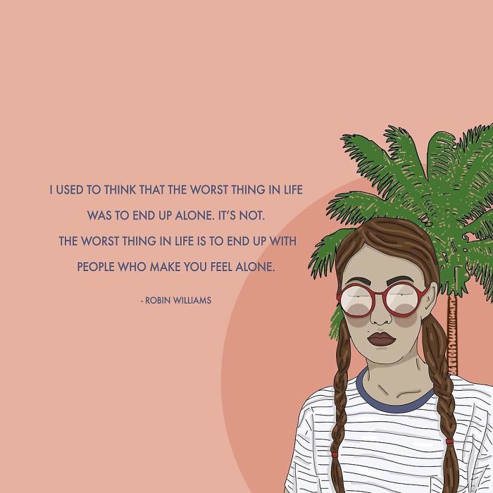 Don’t Spend Time With People Who Bring You Down, Drain Your Energy Or Make You Feel Lonely. There Are Plenty Of Precious Connections To Be Made With People Who Will Enrich Your Life, Invest In Those Relationships. . .
#recipesforselflove #support #love #life #bodypositive #lonely #allbodiesaregoodbodies
#selflove #selfcare #loveyourself #awareness #smashthepatriarchy #youareperfect #lifestyle #effyourbeautystandards #feminism #instagood #feminsta #feminist #zine #illustration #digital #drawing #adobe #design #graphic #art #women #yourself