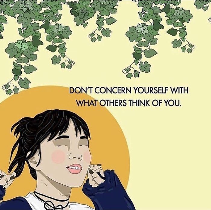 This If Often Easier Said Than Done But It's Really Helpful When You Can Get It Right. Don't Worry About Other People, What They're Doing Or What They Think Of You. Stay Focused On Yourself And Your Goals 💖. . . .
.
.
#recipesforselflove #dontworry #strength #goals #focus #focusonyourself
#selflove #selfcare #loveyourself #smashthepatriarchy #youareperfect #fuckthepatriarchy #effyourbeautystandards #feminism #lifestyle #lifestyle #feminsta #feminist #zine #illustration #digital #drawing #adobe #design #graphic #art #love #yourself