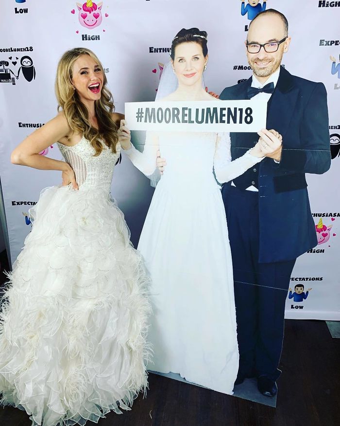 Couple Has An "Unusual" Wedding Where Guests Get To Wear Their Old Bridal Dresses Again