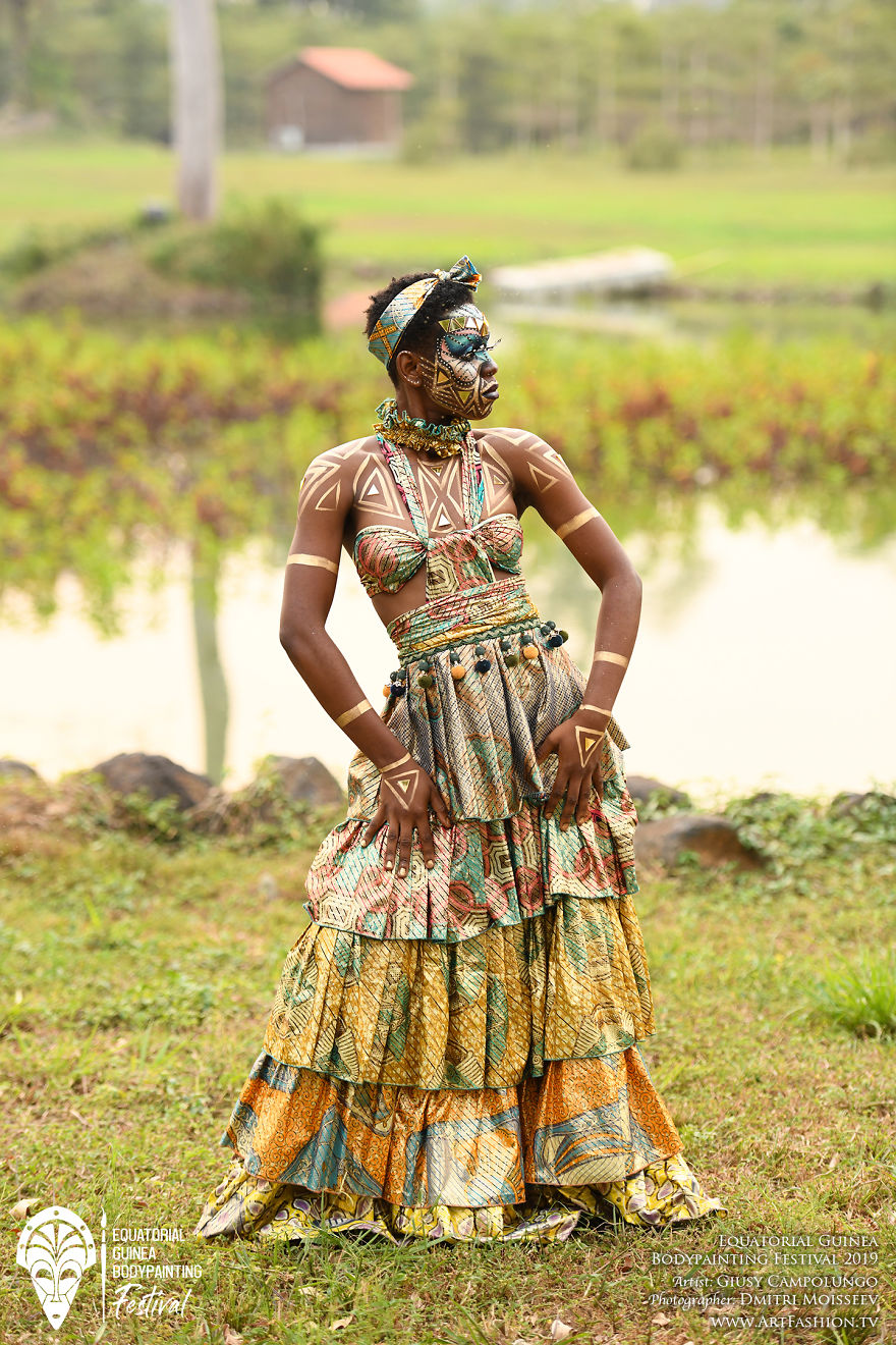 First Equatorial Guinea Bodypainting Festival Amazes The World With Spectacular Living Artworks First Equatorial Guinea Bodypainting Festival Amazes The World With Spectacular Living Artworks