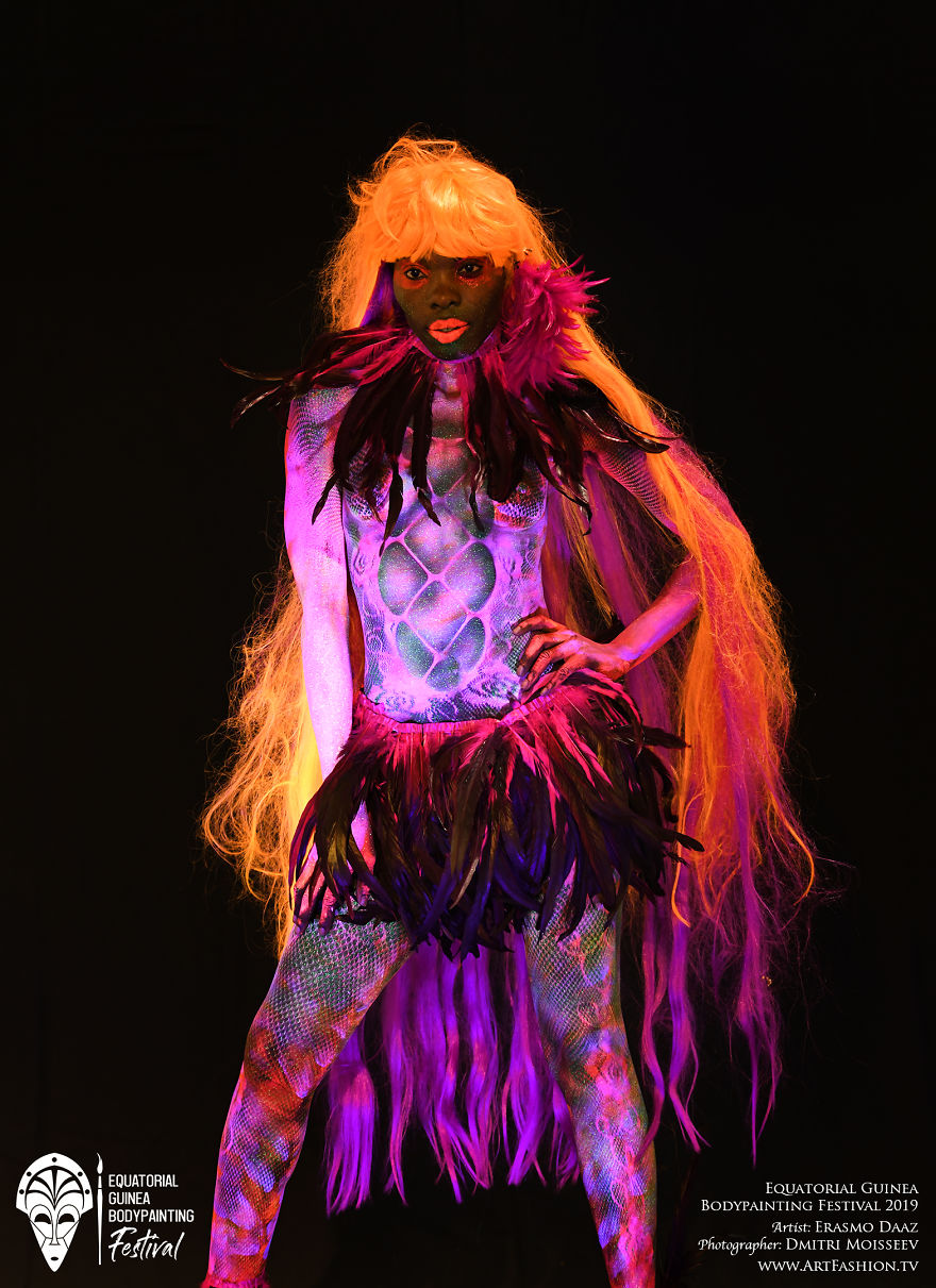 First Equatorial Guinea Bodypainting Festival Amazes The World With Spectacular Living Artworks First Equatorial Guinea Bodypainting Festival Amazes The World With Spectacular Living Artworks