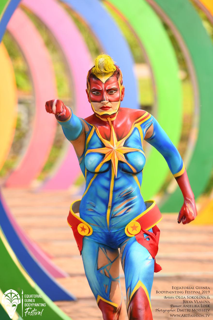 First Equatorial Guinea Bodypainting Festival Amazes The World With Spectacular Living Artworks First Equatorial Guinea Bodypainting Festival Amazes The World With Spectacular Living Artworks