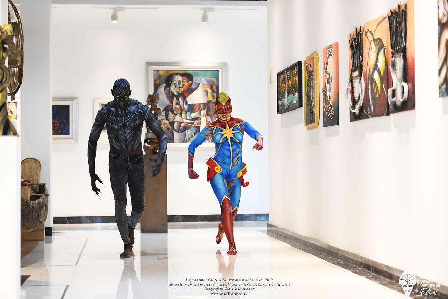 First Equatorial Guinea Bodypainting Festival Amazes The World With Spectacular Living Artworks First Equatorial Guinea Bodypainting Festival Amazes The World With Spectacular Living Artworks