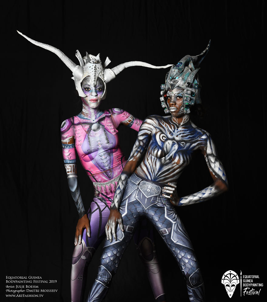 First Equatorial Guinea Bodypainting Festival Amazes The World With Spectacular Living Artworks First Equatorial Guinea Bodypainting Festival Amazes The World With Spectacular Living Artworks