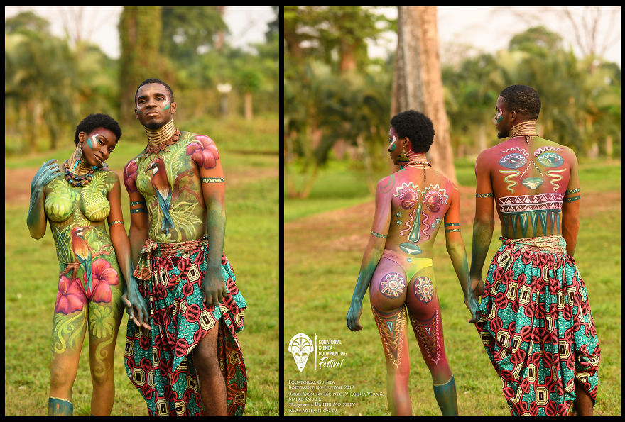 First Equatorial Guinea Bodypainting Festival Amazes The World With Spectacular Living Artworks First Equatorial Guinea Bodypainting Festival Amazes The World With Spectacular Living Artworks