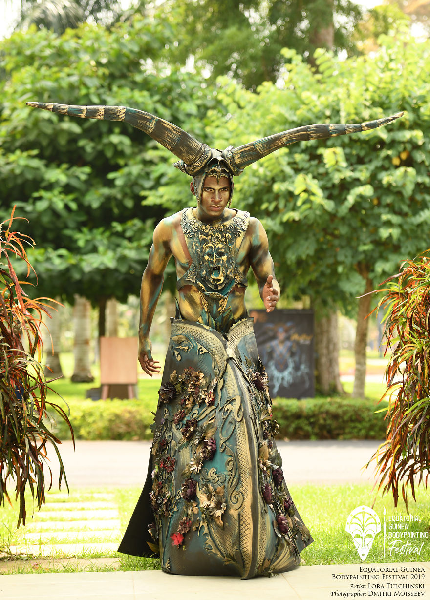 First Equatorial Guinea Bodypainting Festival Amazes The World With Spectacular Living Artworks First Equatorial Guinea Bodypainting Festival Amazes The World With Spectacular Living Artworks