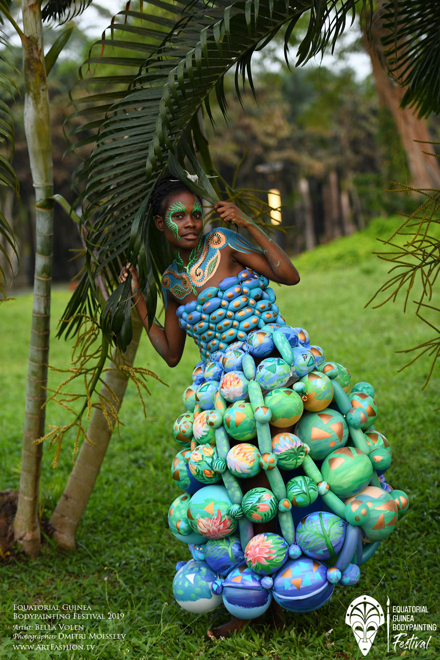 First Equatorial Guinea Bodypainting Festival Amazes The World With Spectacular Living Artworks First Equatorial Guinea Bodypainting Festival Amazes The World With Spectacular Living Artworks
