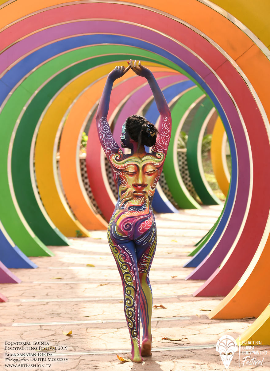 First Equatorial Guinea Bodypainting Festival Amazes The World With Spectacular Living Artworks First Equatorial Guinea Bodypainting Festival Amazes The World With Spectacular Living Artworks