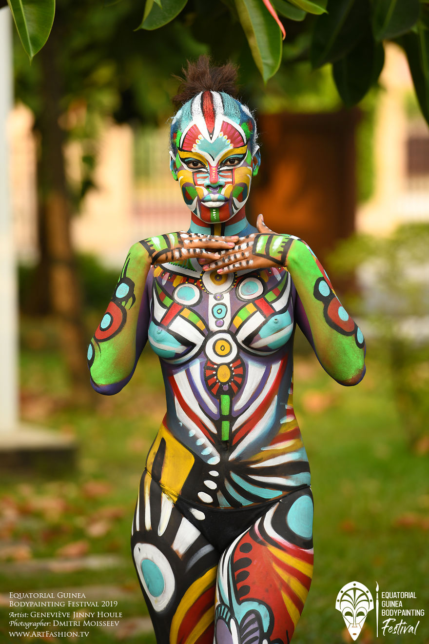 First Equatorial Guinea Bodypainting Festival Amazes The World With Spectacular Living Artworks First Equatorial Guinea Bodypainting Festival Amazes The World With Spectacular Living Artworks