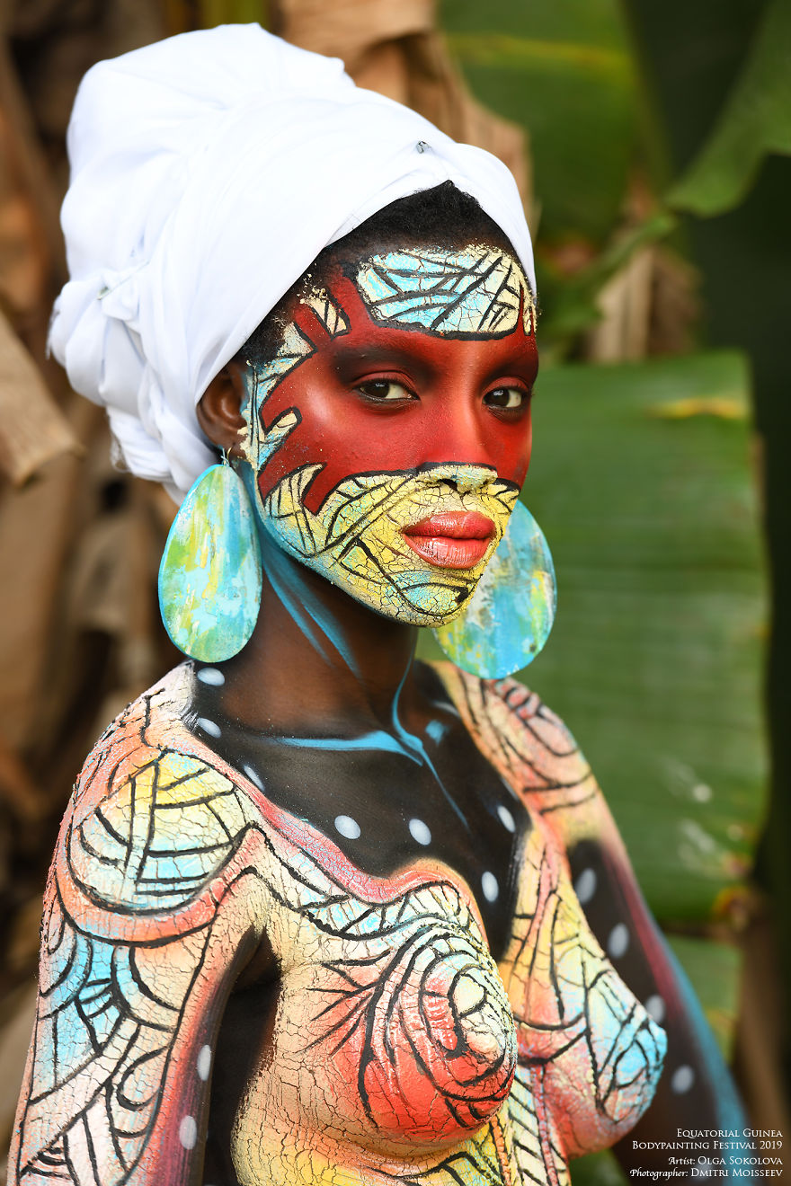 First Equatorial Guinea Bodypainting Festival Amazes The World With Spectacular Living Artworks