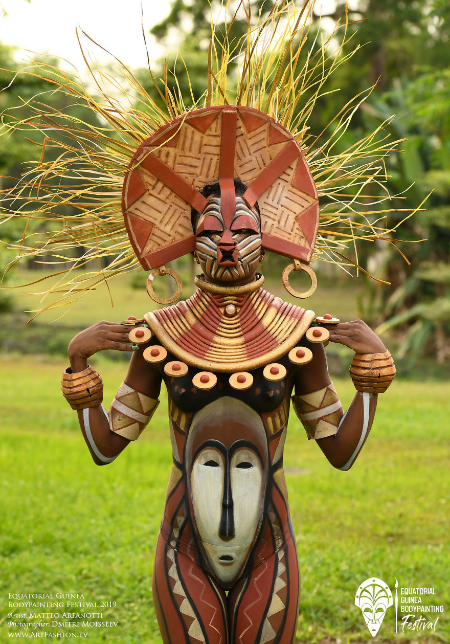 First Equatorial Guinea Bodypainting Festival Amazes The World With Spectacular Living Artworks First Equatorial Guinea Bodypainting Festival Amazes The World With Spectacular Living Artworks