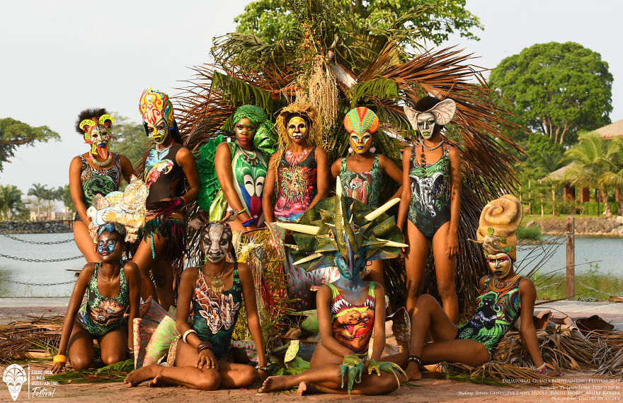 First Equatorial Guinea Bodypainting Festival Amazes The World With Spectacular Living Artworks First Equatorial Guinea Bodypainting Festival Amazes The World With Spectacular Living Artworks