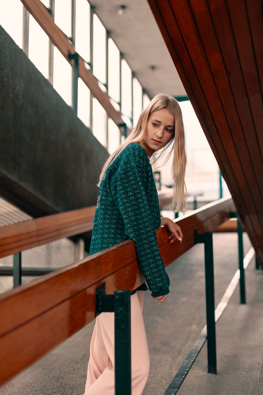 Photo Session In An Empty Auditorium Of The Uwr’s Chemistry Dept