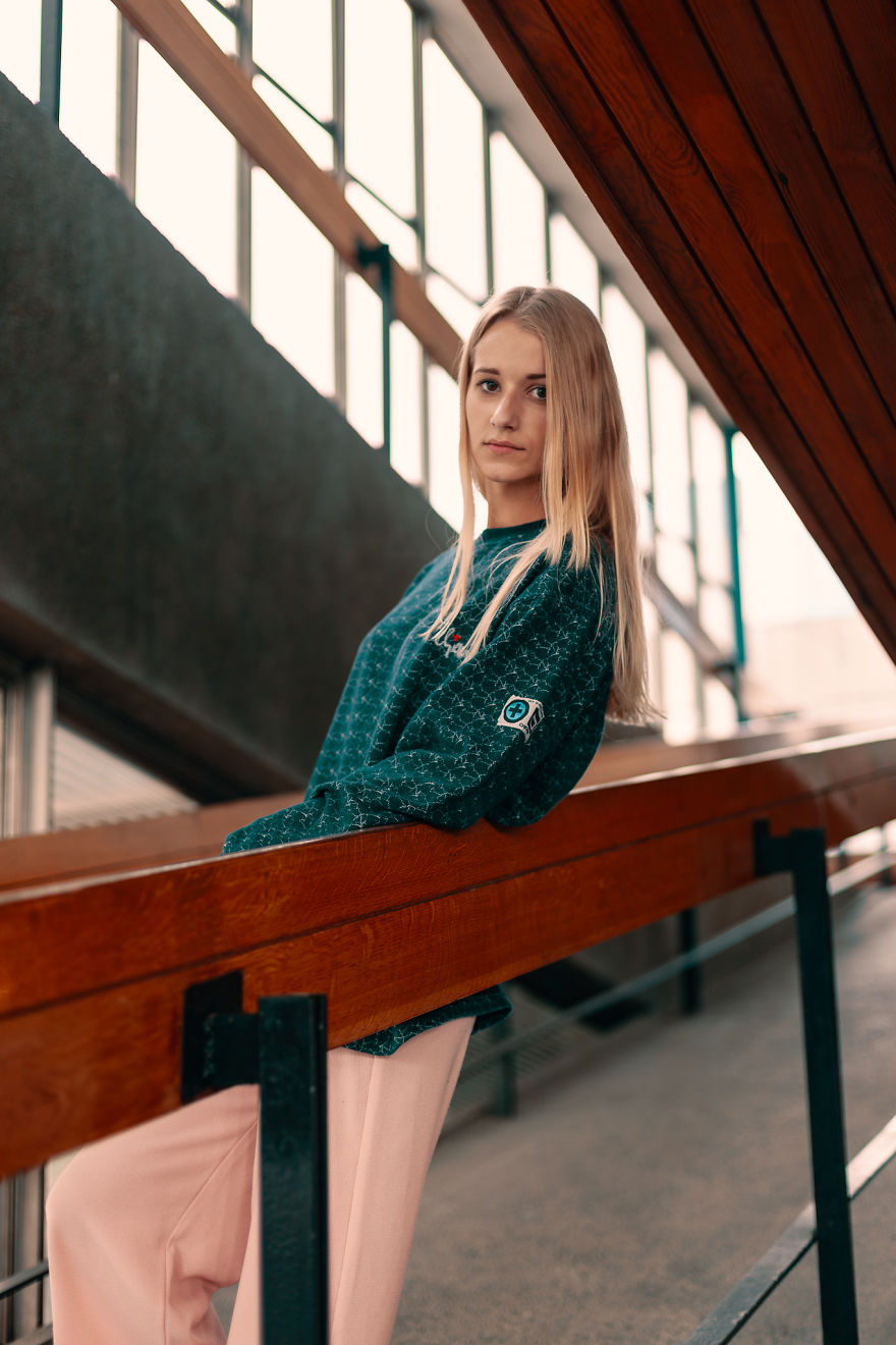 Photo Session In An Empty Auditorium Of The Uwr’s Chemistry Dept