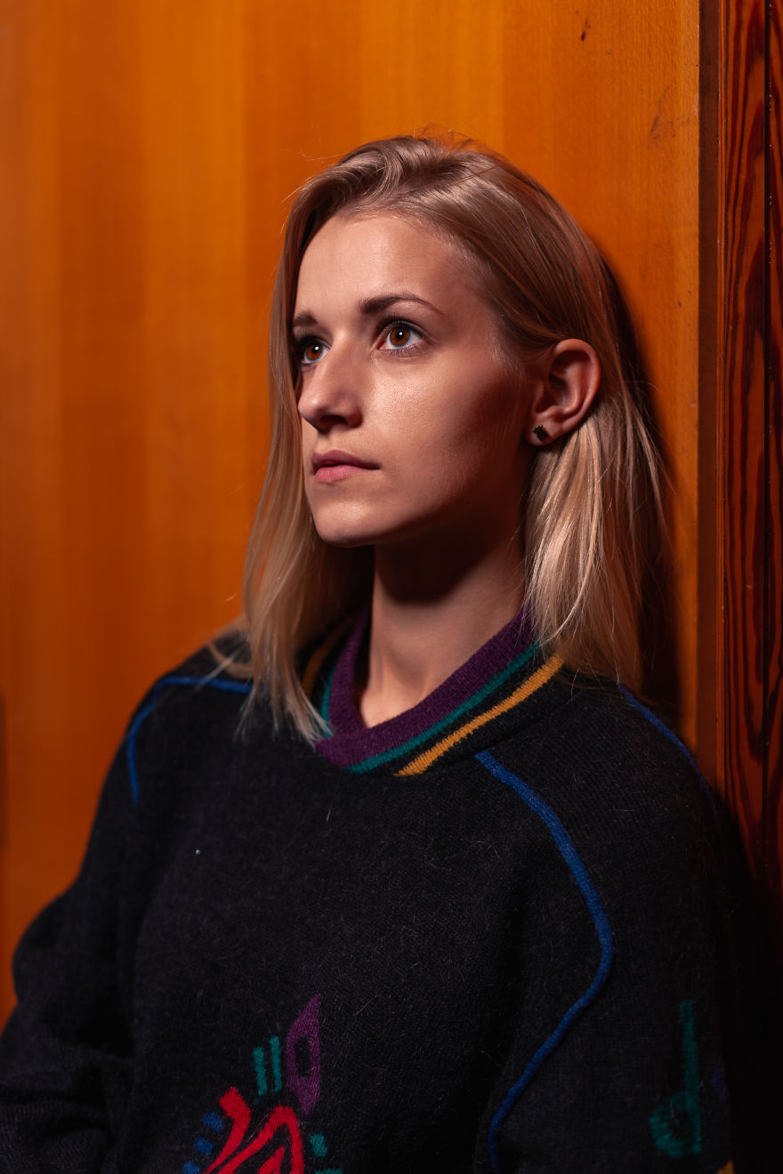 Photo Session In An Empty Auditorium Of The Uwr’s Chemistry Dept