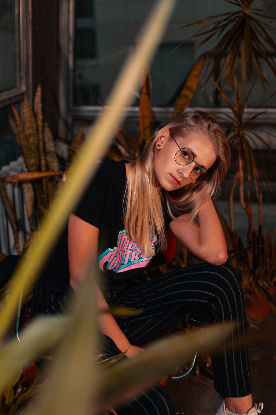 Photo Session In An Empty Auditorium Of The Uwr’s Chemistry Dept