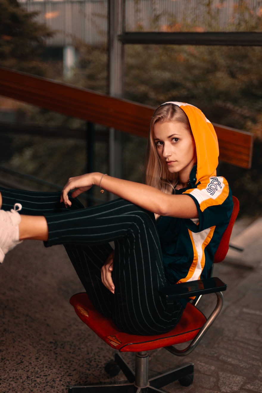 Photo Session In An Empty Auditorium Of The Uwr’s Chemistry Dept