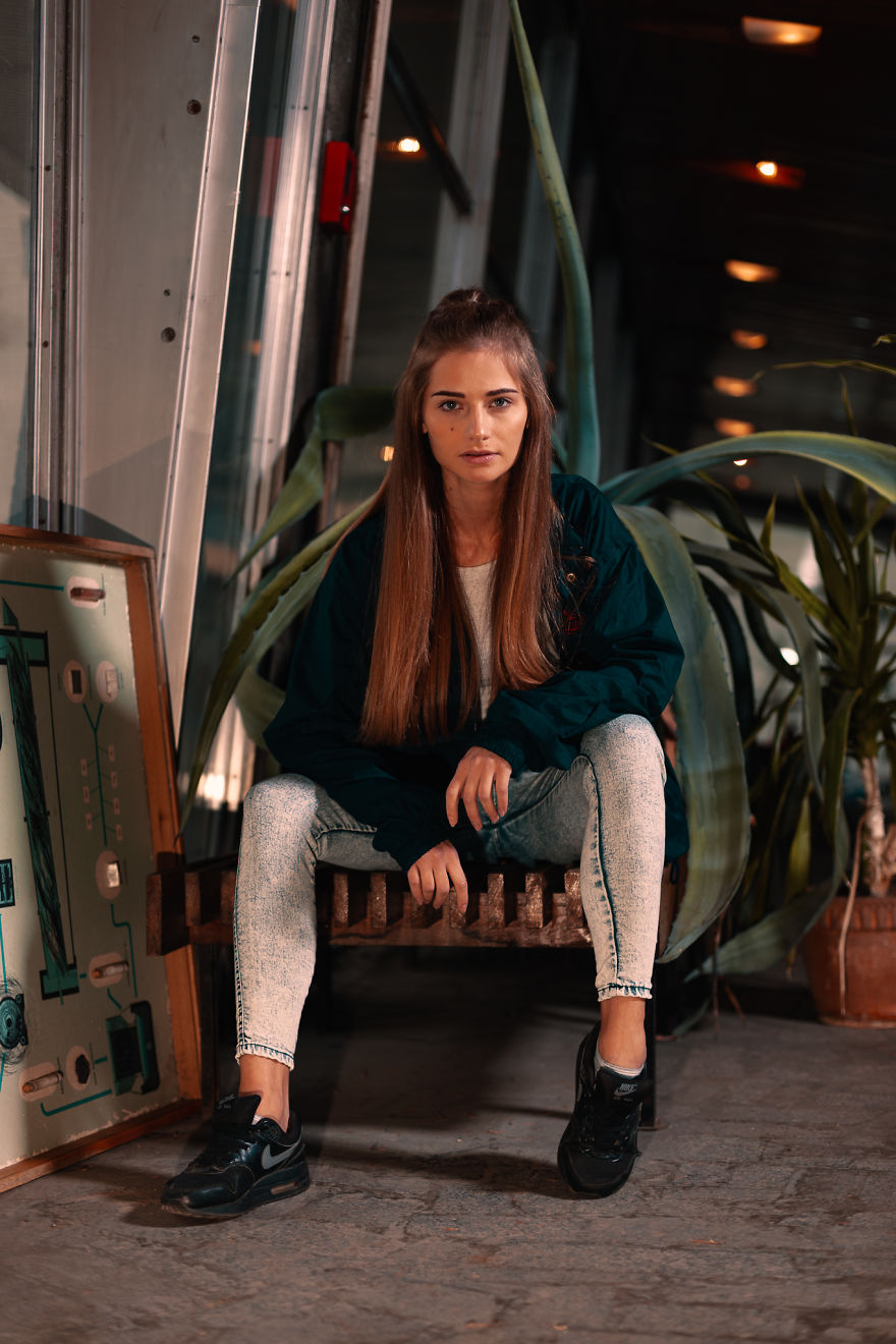 Photo Session In An Empty Auditorium Of The Uwr’s Chemistry Dept