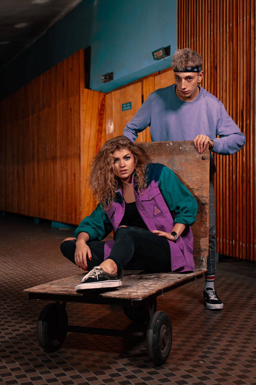 Photo Session In An Empty Auditorium Of The Uwr’s Chemistry Dept