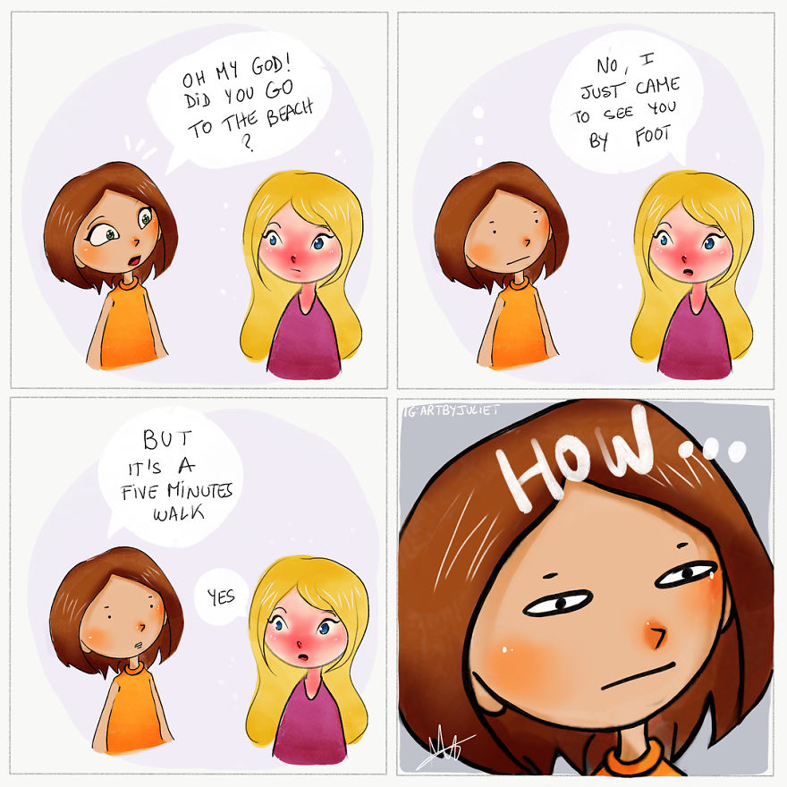 French Illustrator Illustrates Your Life And You Will See Yourself In Them