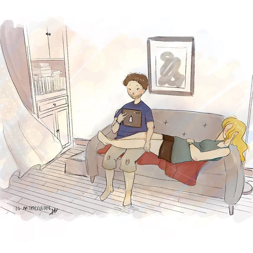 French Illustrator Illustrates Your Life And You Will See Yourself In Them