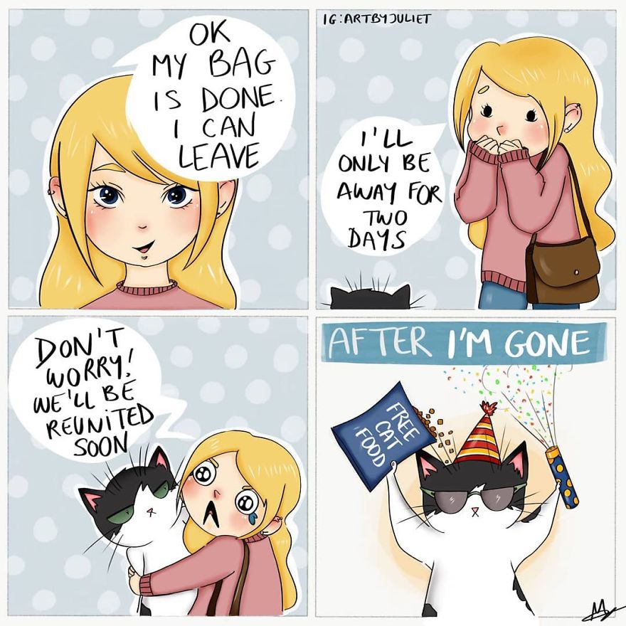 French Illustrator Illustrates Your Life And You Will See Yourself In Them