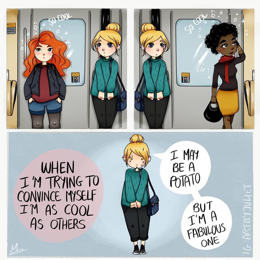 French Illustrator Illustrates Your Life And You Will See Yourself In Them