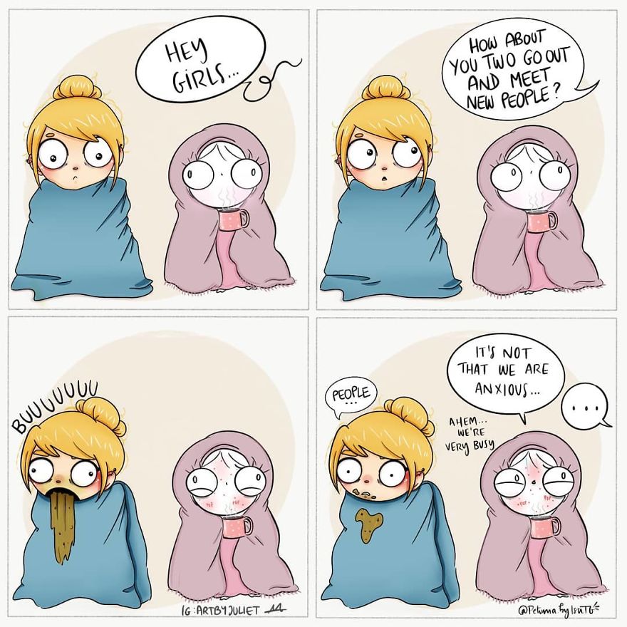 French Illustrator Illustrates Your Life And You Will See Yourself In Them