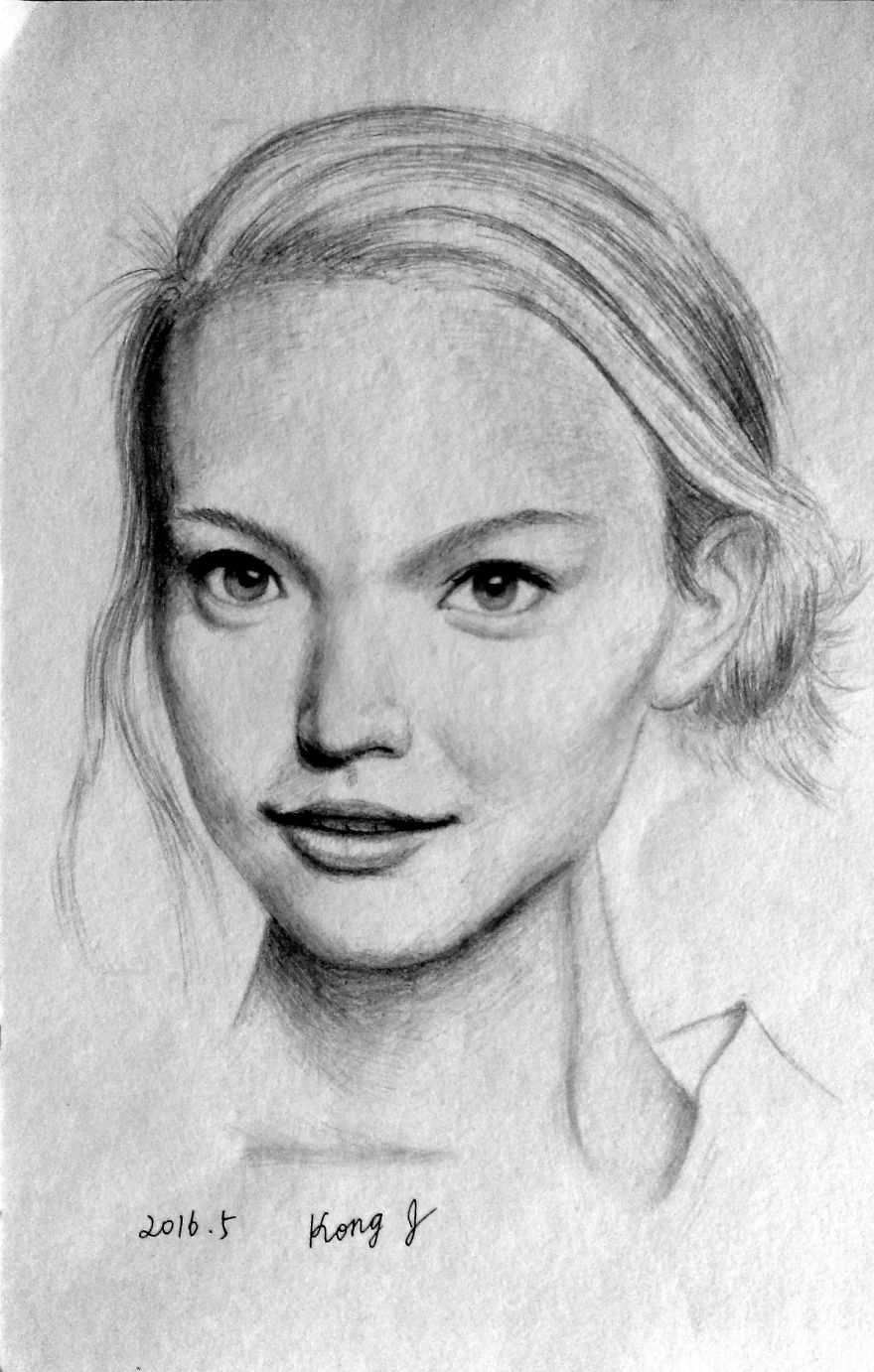 I Draw Some Stars' Portraits In My Spare Time