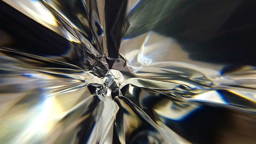 Getting Creative With My Phone, A Macro Lens And Some Tinfoil.