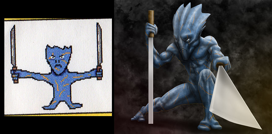 20 Years In The Making! Redrawing My Childhood Monsters! 20 Years In The Making! Redrawing My Childhood Monsters!