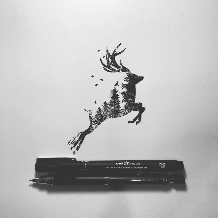 Hidden Drawings By Joseph Catimbang