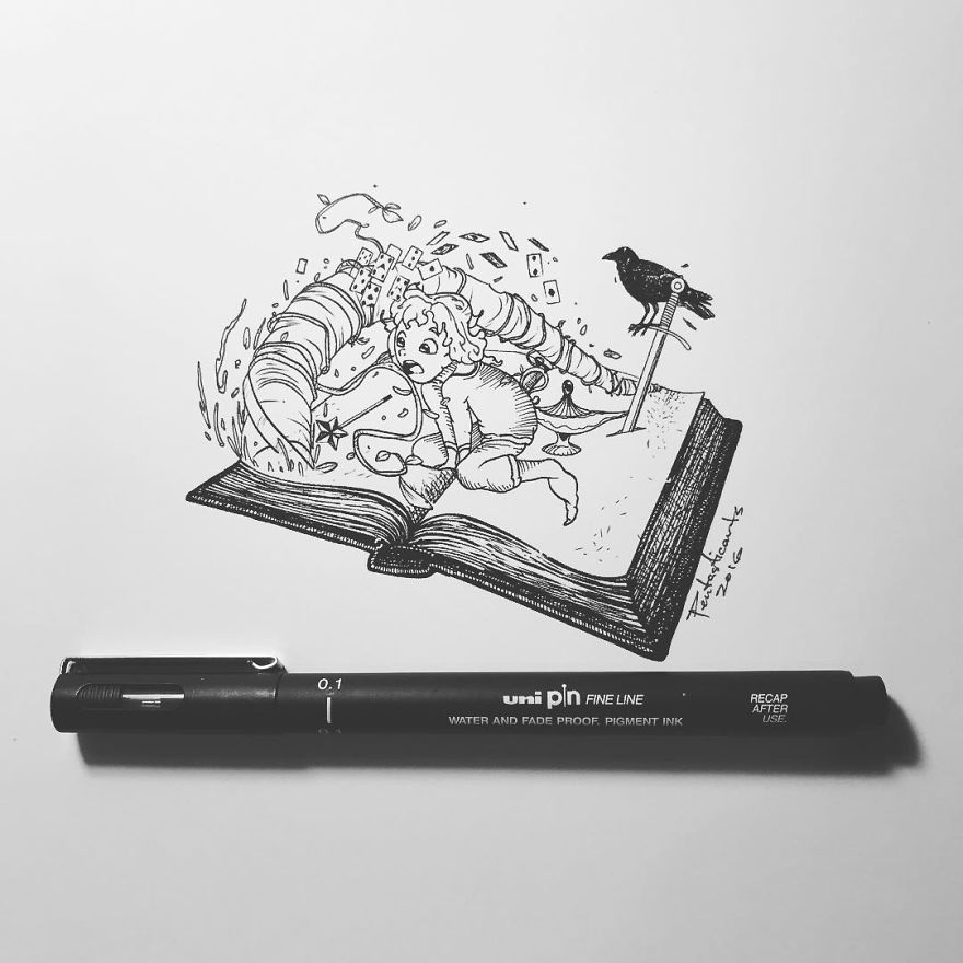 Hidden Drawings By Joseph Catimbang