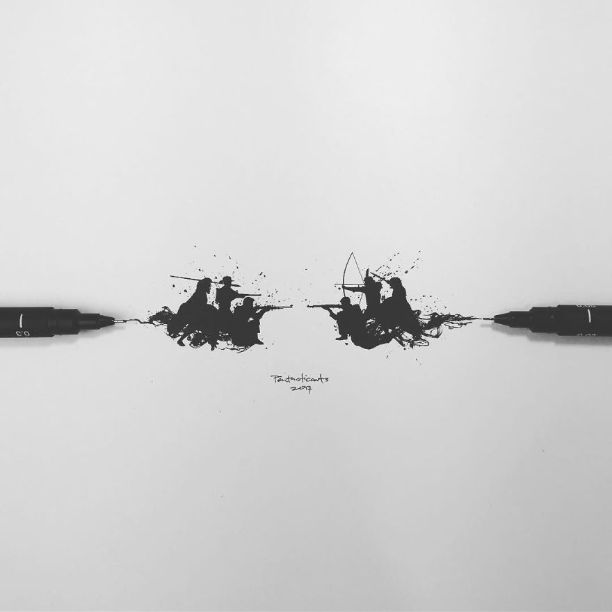 Hidden Drawings By Joseph Catimbang