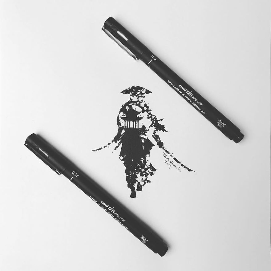 Hidden Drawings By Joseph Catimbang