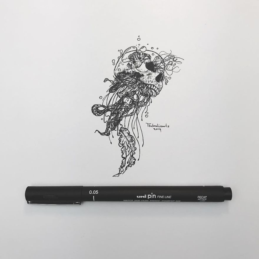Hidden Drawings By Joseph Catimbang