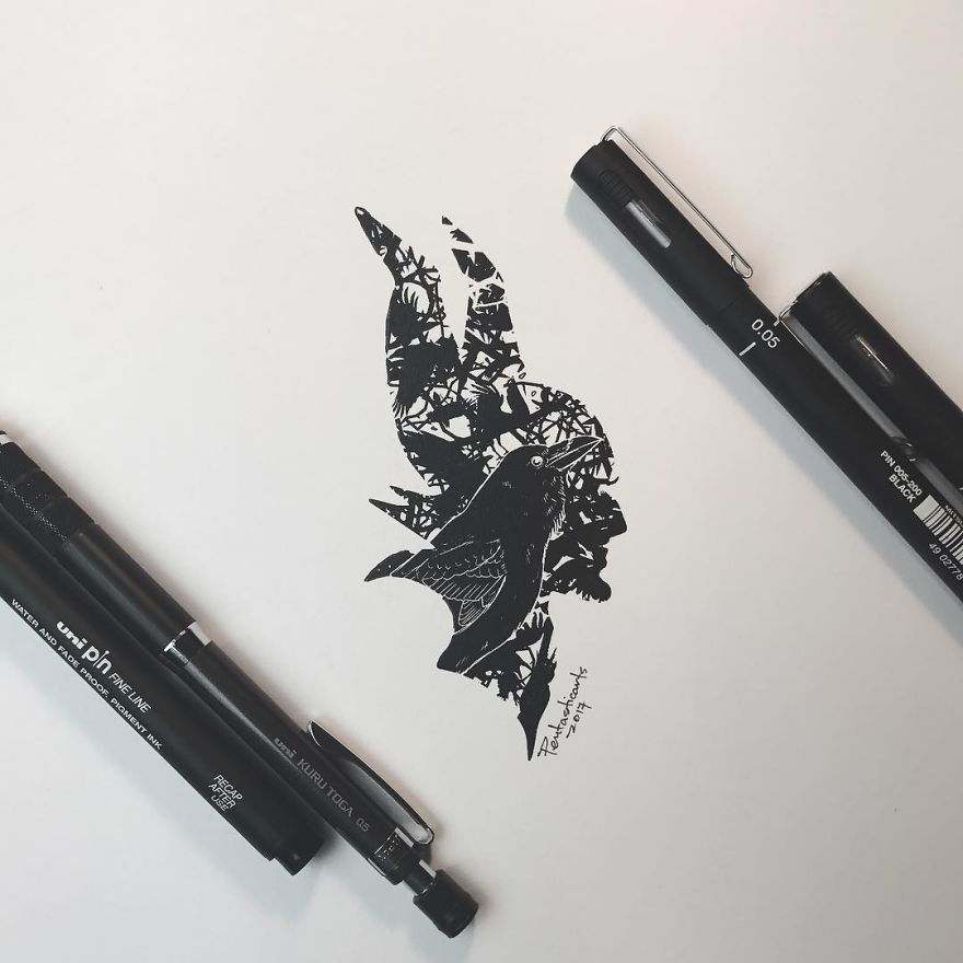 Hidden Drawings By Joseph Catimbang