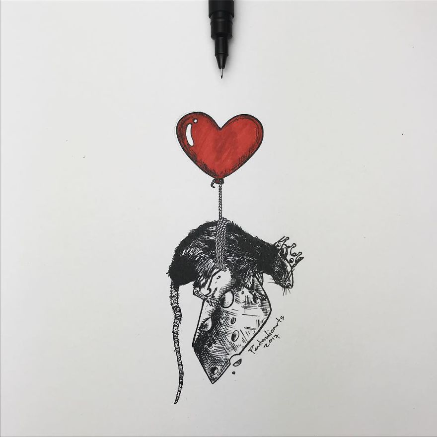 Hidden Drawings By Joseph Catimbang