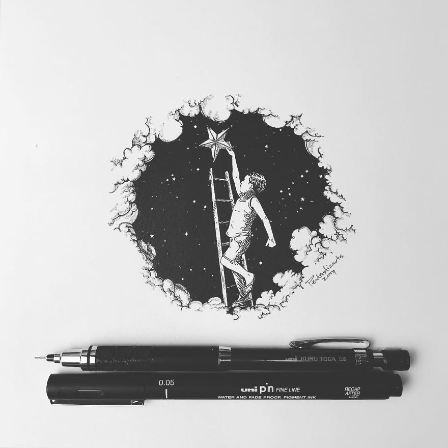 Hidden Drawings By Joseph Catimbang