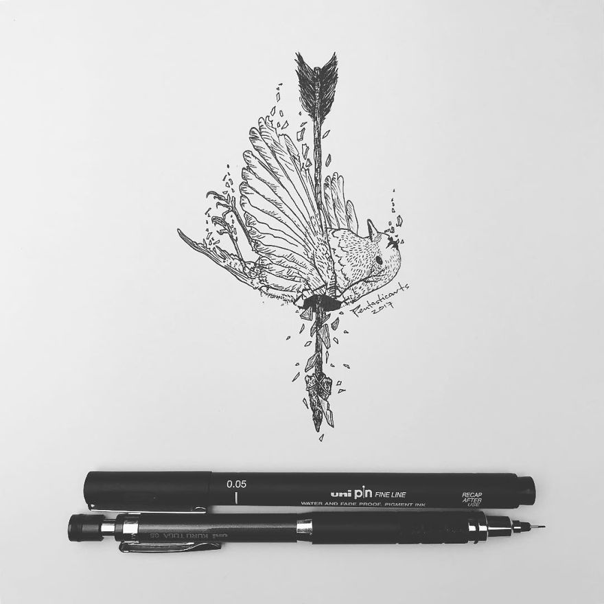 Hidden Drawings By Joseph Catimbang