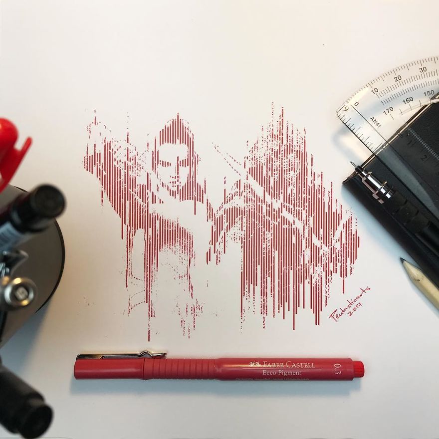 Hidden Drawings By Joseph Catimbang