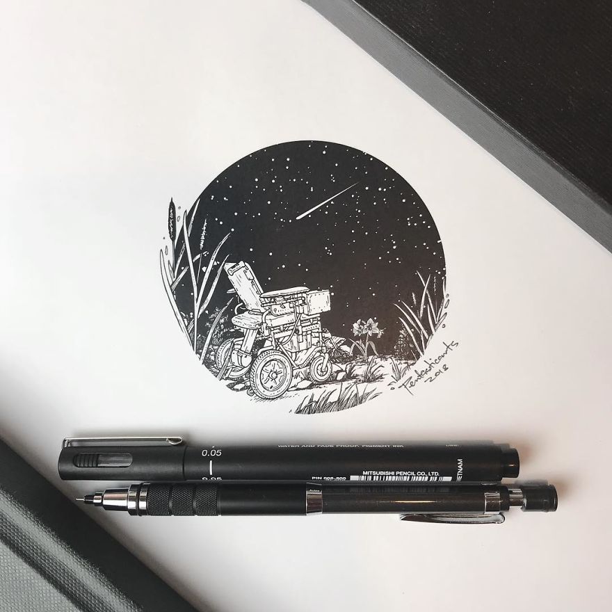 Hidden Drawings By Joseph Catimbang